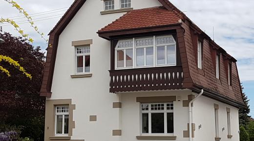 Sprossenfenster für denkmalgeschütztes Haus in Schwetzingen
